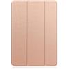 RUIPOCX Cover compatibile con TCL NXTPAPER 11 Plus 9469X Custodia da 11,5 pollici Portamatite Tablet PC Supporto triplo pieghevole Funda con spegnimento/riattivazione automatica(Rose Gold)