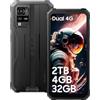 Blackview BV4800 Android 13 Rugged Smartphone, 6.56''HD+/ Corning Gorilla Glass 3, 5180mAh, 4GB+32GB(1TB TF), 13MP+5MP, Face ID/Modalità Guanto/GPS/3 Slot/4G Dual SIM Telefono Indistruttibile