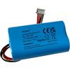 AOLIKES Batteria di ricambio da 3,7 V 10000 mAh per telecamere di sicurezza AOSU SolarCam D1 Max C9S2CH11 / C9S / C9S1-2 Ub21700-1s2p