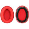 DAZZLEEX Copriorecchie per Sony MDR 100ABN WH900N, comoda installazione e manutenzione (rosso chiaro)