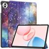 SATURCASE Custodia per Honor Pad 10 da 12,1 pollici, bella pelle PU pieghevole Folio stand sottile luce auto wake up/sleep protettiva tablet cover (KN-2)