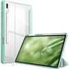 FINTIE Cover ibrida sottile per Samsung Galaxy Tab S7 FE 12,5 2021 (SM-T730/T733/T736) e Galaxy Tab S7 Plus 2020, custodia antiurto con cover posteriore trasparente, funzione standby/sveglia