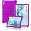 yystao - Custodia per tablet Biegedy B22 da 10 pollici 2026, in morbido silicone, compatibile con Biegedy B22, supporto regolabile (viola)