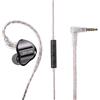 FiiO JadeAudio JD1 - Cuffie stereo in-ear con driver dinamico ad alte prestazioni, bassi HiFi, per sport, gaming con microfono (nero)