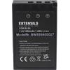 EXTENSILO batteria sostituisce Olympus PS-BLS5, BLS50, BLS-5, BLS-50 per fotocamera (1000mAh, 7,4V, Li-Ion), infochip
