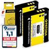 PATONA 2X Batteria per Olympus Li-50B 700mAh 3.7V 2.6Wh | Batteria per mju 1010 1020 1030 SW 9000 9010 Tough 6000 6010 6020 8000 8010 SZ10 SZ11 SZ14 TG2 TG630 Pentax WG1 RX18 Li50B