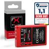 Baxxtar Batteria per Olympus BLS-5 BLS-50 OMD E-M10 Mark I-IV, 1100mAh | Batteria di ricambio per E‑450 Pen E-P3 E-PL2 E-PL3 E-PL5 E-PL6 E-PL7 E-PL8 E-PL9 Pen PM1 PM2 Stylus 1