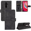 Generic compatibile con XIAOMI REDMI NOTE 8 PRO M1906G7G M1906G7I Custodia COVER CASE STAND flip LIBRO magnetica GEL PROTEZIONE TPU ECO PELLE portafoglio taschini vano porta card (Nero)