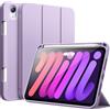 JETech Custodia per iPad mini A17 Pro/6ª Gen, Viola Chiaro | Cover per 8,3 2024/2021 Modello, Protezione TPU Morbida, Porta Pencil, Supporto Tri-Pieghevole, Design Antiurto Leggero