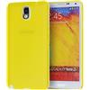 doupi UltraSlim Custodia per Samsung Galaxy Note 3, Satinato fine Piuma Facile Mat Semi Trasparente Cover, Giallo
