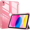 ProCase Cover iPad 11 Gen A16 11 Pollici 2025/iPad 10 Gen 10,9 Pollici 2022 | Custodia con Portapenna Auto Sonno/Veglia -Rosa Chiaro