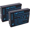 Dot.Foto 2 x Dot.Foto DMW-BCG10, DMW-BCG10E Premium 3.6v / 895mAh Batteria Ricaricabile per Panasonic Lumix DMC-TZ6 TZ7 TZ8 TZ9 TZ10 TZ20 TZ30 TZ35 TZ65
