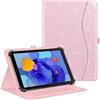 FINTIE Custodia Universale per Tablet 9-11 Pollici (9''-10.5''/10.9''/11'') | [Multi-angli] Protettiva Stand Cover per TECLAST, Blackview, SEBBE, HiGrace, DOOGEE ecc, , Glitter Pink