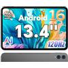 TECLAST T65 13.4 120Hz Android16 4G Lte, 2.2GHz 26GB+128GB 13+5MP | Doppio SIM 5G WiFi, Octa-Core, Widevine L1 1080, BT5, GPS, OTG