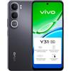 vivo Y31 5G Smartphone 6+6GB RAM Dinamica, 256GB ROM, Batteria 6500mAh BlueVolt, Fotocamera 50MP, Display 6.72 LCD, NFC, IP68/IP69, Stereo 400% Volume, Android 15, Black