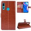 QiongniAN Cover per Huawei Y9 Prime 2019 ,Custodia per Huawei P Smart Z STK-LX1 / Honor 9X STK-LX2 STK-L22 / Y9 Prime 2019 STK-L21 STK-LX3 STK-L03B / Enjoy 10 Plus Custodia Portafoglio in pelle Flip Case Brown