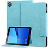 XFDSFDL® Custodia per Huawei MediaPad M5 SHT-AL09 / SHT-W09 (8,4 pollici), in pelle PU, con supporto a portafoglio di protezione, colore: Blu chiaro