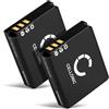 CELLONIC 2x Batteria compatibile con Ricoh GR Digital III, GR II, DB-60