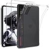 KUSINHOKA Custodia per Redmagic Astra Gaming Tablet/Tablet 3 PRO 9.06 Pollici + [2 Pezzi] Pellicola Vetro Temperato, [Antiurto] Morbido Silicone Cover，[Anti-Graffio] TPU Leggero Case Protettiva Cover