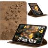 LSPCASA Custodia per iPad (A16) 2025 11a generazione 11/iPad 10a | Custodia a Libro in Similpelle PU con Funzione Supporto, Portapenne e Scomparti per Carte per Tablet (A16) 11a/10a