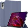 MGUEIAO Cover Compatibile con Lenovo Yoga Tab 11.1 2025, Custodia in Pelle PU Ultrasottile con Supporto Trifold, Retro in TPU Morbido, Antiurto - Purple
