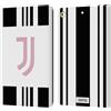 Head Case Designs Licenza Ufficiale Juventus Football Club Home Kit 2025/26 Custodia Portafoglio in Pelle Compatibile con Apple iPad 9.7 2017 / iPad 9.7 2018