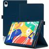 Envibe Custodia per UMIDIGI G1 Tab Mini, 8 inch, Cover Tablet UMIDIGI G1 Tab Mini, Copertura Protettiva Pieghevole con Supporto per Matita e Cinturino da Polso, Protezione Completa. (Blu)