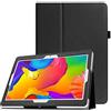 FINTIE Custodia per YOTOPT 10.1, Folio Case Cover con Funzione Stand per SUMTAB, JUSYEA, YESTEL,TOSCIDO K108/X109 /X104, Dragon Touch Max10, BEISTA 10.1 Pollici Tablet, Nero