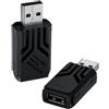 ASUS ROG POOLING BOOSTER, Frequenza di Polling fino a 8000 Hz, Nero | Tecnologia Wireless ROG SpeedNova, Aumento del Controllo e dell'Accuratezza durante il Gioco, Connettività USB-A