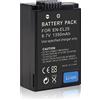 HUBEI EN-EL25 ENEL25 EN-EL25a Batteria della fotocamera | Sostituzione per Nikon 4241 Z50 Z FC Mirrorless Digital Camera Rechargeable Li-ion Battery Z 50 Z FC EN-EL25 (8.7V 1350mAh)
