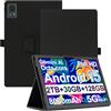 AKNICI Custodia Cover per SUAAT S10 Tablet 10 Pollici, Pelle PU Cover Custodia Protettiva con Cinghia di Sicurezza e Magnete e Funzione di Supporto