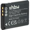 vhbw batteria compatibile con Toshiba CAMILEO BW10 HD, BW10, SX-500, SX500, SX-900, SX900, PX-1686, PX1686 fotocamera (500mAh, 3,6V, Li-Ion)