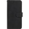 Generico Custodia Compatibile con TCL 20R 5G (TCL 20 R 5G) T767H / 20 AX 5G / TCL Bremen 5G COVER STAND flip LIBRO gel PORTAFOGLIO magnetica protezione eco pelle porta carte vano card (nero)