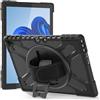 FINTIE Cover per Microsoft Surface Pro 12 (2026)/11/10/9 13 Pollici | Custodia Antiurto e Robusta Protettiva con Supporto Girevole a 360° e Cinghia a Mano, Nero
