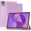ProCase Cover per Lenovo Idea Tab 11 Pollici 2025/Moto Pad 2026 | Custodia Morbida in TPU con Portapenna, Viola