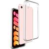 REY Cover in Gel TPU Trasparente per IPAD MINI 6ª GENERACION 8,3 (2021) - 7ª GEN 8,3 2024, Ultra Sottile 0,33 mm, Morbido Flessibile, Custodia Silicone