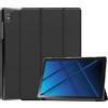 Kepuch Custer Cover per Lenovo Tab 6 2021 10.3,PU-Pelle Case Custodia per Lenovo Tab 6 2021 10.3 - Nero