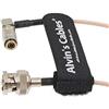 Alvin's Cables RG179 DIN 1.0/2.3 Angolo Retto a BNC Maschio HD SDI Cavo 75ohm per Blackmagic 1M