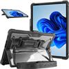 TECHGEAR DuraTUFF - Custodia per Microsoft Surface Pro 8 [compatibile con tastiera firmata], robusta e resistente, antiurto, con cinghia da polso, tracolla, supporto e portapenne