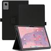 AKNICI Custodia Cover per Lenovo Chromebook Duet Gen 9 Tablet 10.9 Pollici, Pelle PU Cover Custodia Protettiva con Cinghia di Sicurezza e Magnete e Funzione di Supporto