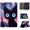 Yimctoie Tablet Cover per Samsung Galaxy Tab A7 10,4 2020 SM-T500/T505/T507, Carino Anime Modello Cover con Funzione Pelle PU Holder Flip con Ultra Sottile Antiurto Regolabile Protezione Case, Blue Eyes