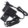 DSTE DMW-BLC12 Batteria + Caricabatteria Compatible per Panasonic DMC-FZ200 DMC-FZ1000 DMC-FZ2500
