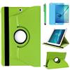 R.SHENGTE Custodia per Samsung Galaxy Tab S2 9.7 2015 (SM-T810 SM-T813 SM-T815 SM-T817 SM-T819) - Rotazione di 360 Custodia Inteligente per supporto,Con Penna Stilo,Pellicola Per Schermo (Green)