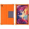 FKQLH Custodia per Lenovo Tab Plus 11,5'' 2024, Silicone Morbido Skin Leggero Custodia Protettiva per Bambini Supporto Cover per Lenovo Tab Plus 11,5 Pollici Tablet 2024 TB351FU, Arancia