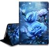 Bxgolkgd Custodia per tablet per Samsung Galaxy Tab A8 10,5 pollici 2022 (SM-X200/X205/X207), custodia antiurto con supporto con dissipazione del calore, funzione di accensione/spegnimento automatico