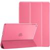 ProCase Custodia per iPad 9.7 2018 6a Generazione/2017 iPad 5a Generazione | Smart Cover Stand Ultral Leggero Slim,con Cover Posteriore Traslucida Smerigliata per iPad 9,7 pollici-Rosa Melone