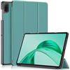 QJONSIU Custodia Compatible con Honor Pad X8a, [Funzione Stand] Smart Cover con Auto Sleep Wake, Custodia Protettiva in PU e PC Antigraffio, per Honor Pad X8a-Verde