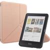 Kepuch Custer Cover per Kobo Clara Colour 2024 / Clara BW/Clara 2E 2022 6,PU-Pelle Case Custodia - Rosso Oro