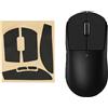 kwmobile Nastro Antiscivolo per Mouse da Gioco Compatibile con Logitech G Pro Wireless 2 / Wireless 3 Griptape - Facile da Applicare e Sottile - 0,5 mm - nero