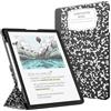 MoKo Custodia Supporto per 11 Kindle Scribe 3rd& Colorsoft,QuadernoNero | Copertina a Tre Ante con Spazio per Penne, Auto Sonno/Sveglia,per Kindle Scribe 3rd e Kindle Colorsoft 1st 2025